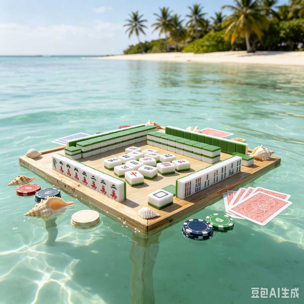 trendy color mahjong set