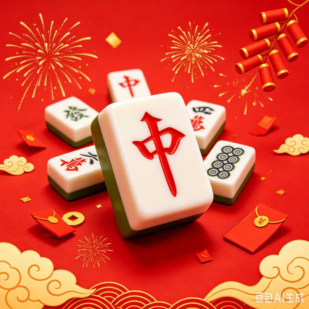 new year custom mahjong set