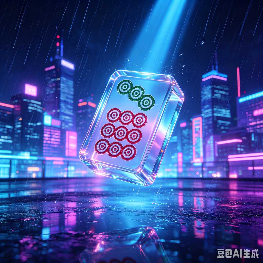 minimal text mahjong set