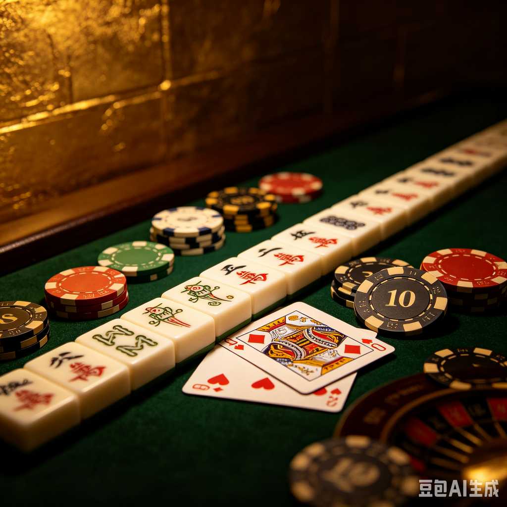 oriental style mahjong tiles